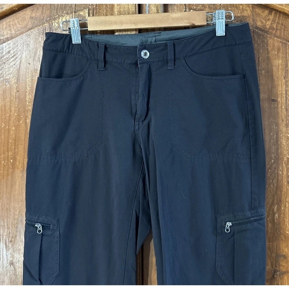 Patagonia Women's Tribune Pants Black Cargo‎ Stretch Water Repellent 55430 Sz 8